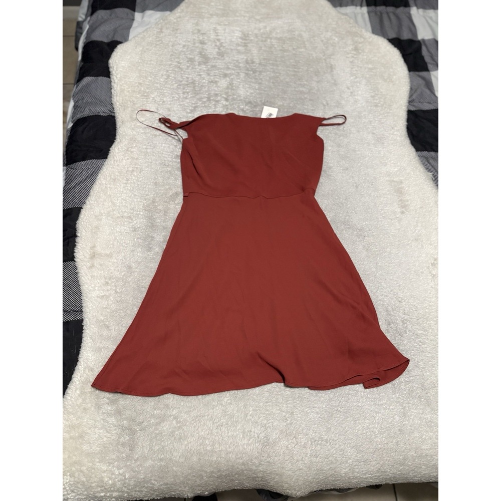 New Lola Grace Women's Red Sleeveless A Line Mini Dress Size Small NWT